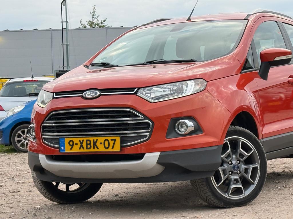 Ford EcoSport 1.0 EcoBoost Titanium/ HOGE INSTAP/ ZUINIG, Auto's, Ford, Voorwielaandrijving, Euro 5, 125 pk, Gebruikt
