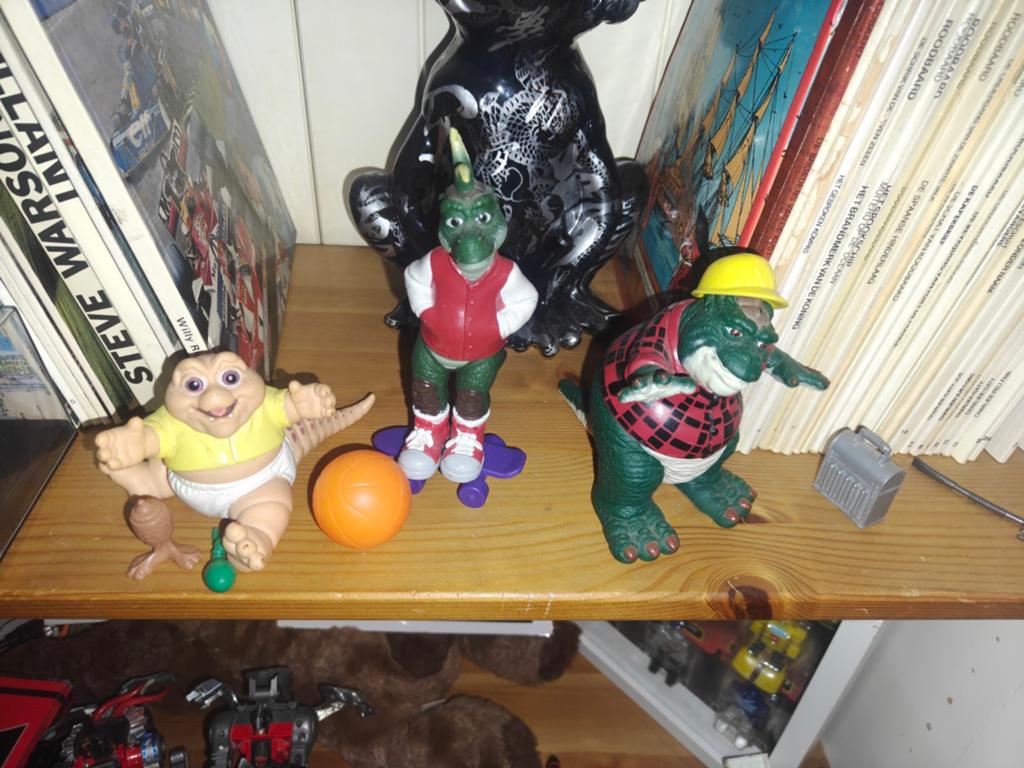 Vintage dinosaurs figuren compleet., Ophalen of Verzenden, Zo goed als nieuw