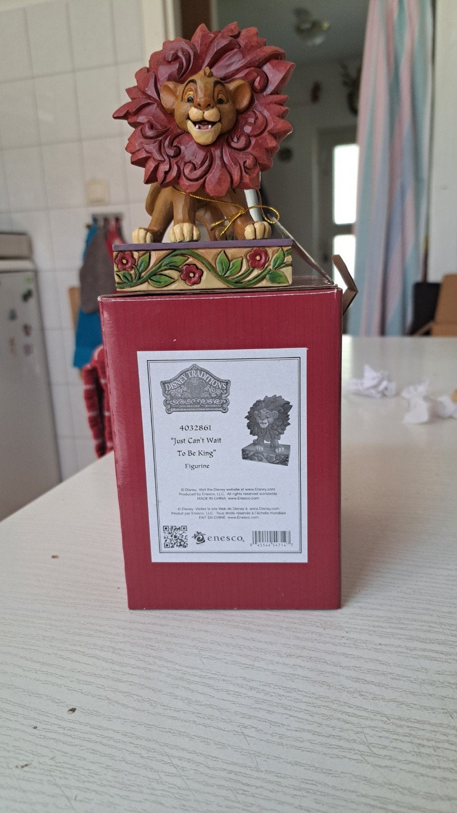 Disney Traditions Simba Figurine Just Can't Wait To Be King", Verzamelen, Ophalen, Zo goed als nieuw