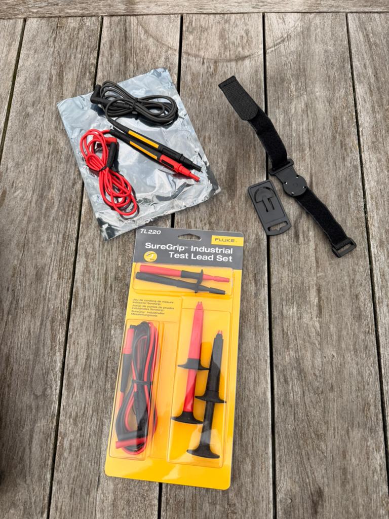 T K. nieuwe Fluke 175 & Fluke TL220 suregrip meetpennenset, Ophalen of Verzenden, Nieuw