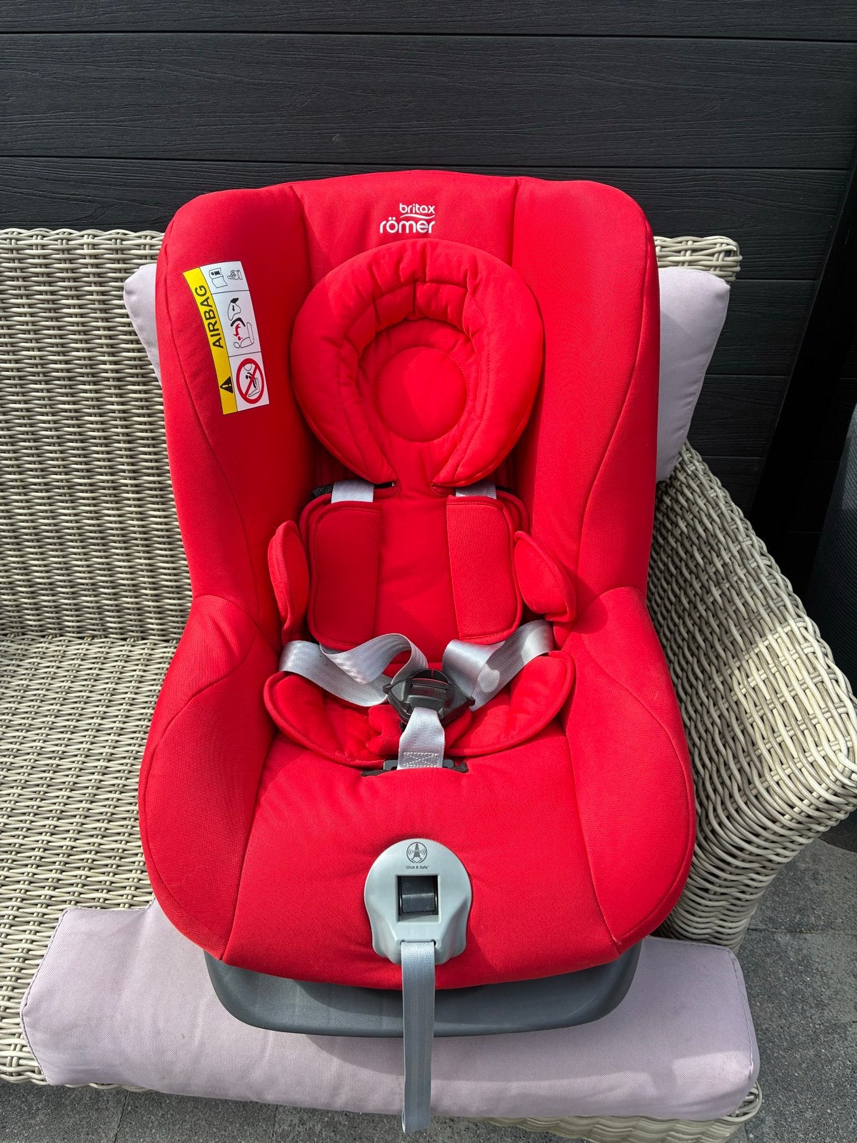 Britax Römer autostoel - Rood, Ophalen, Romer, Verstelbare rugleuning, 9 t/m 18 kg