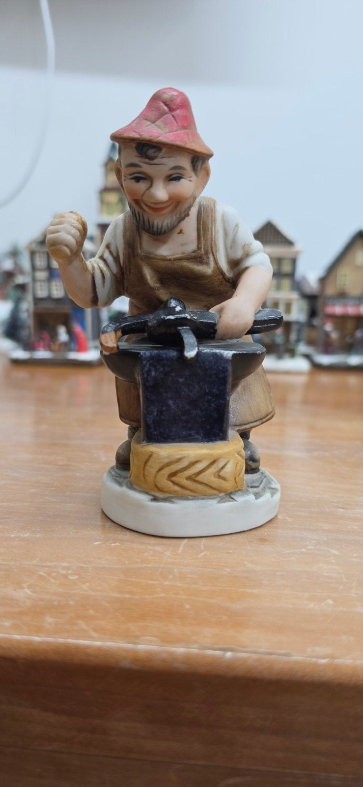 Diverse Kerstdorp Miniatuur Beeldjes - Gebruikt, Verzamelen, Ophalen of Verzenden, Gebruikt