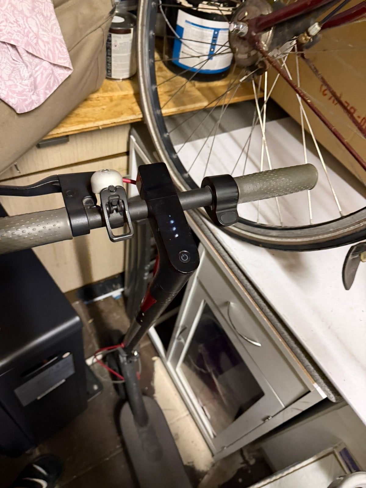Xiaomi elektrische step - werkt goed, lekke band, Ophalen of Verzenden, Gebruikt, Elektrische step (E-scooter)