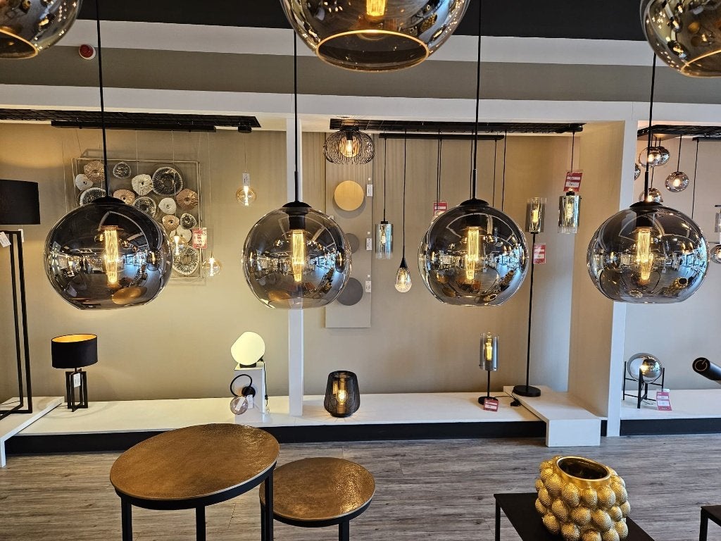 Lamp voor boven de eettafel, Ophalen, Nieuw, E27 (groot), Glas