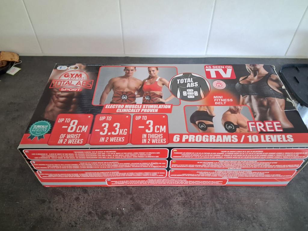 Nieuwe Gym Total Abs - EMS spiertrainer, Ophalen of Verzenden, Nieuw