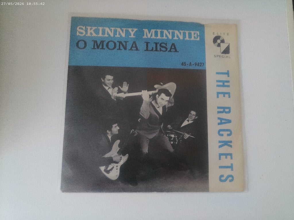 The Rackets - Skinny Minnie / O Mona Lisa, Fotohoes, Ophalen of Verzenden, Gebruikt, Rock en Metal