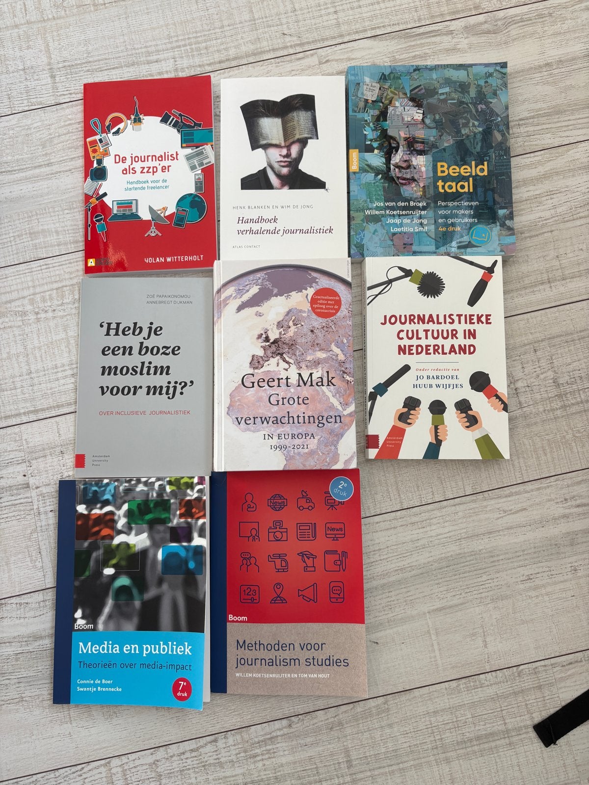 School voor Journalistiek Boekenpakket: Theorie & Praktijk, Boeken, Studieboeken en Cursussen, Ophalen, Gamma, Gelezen, HBO