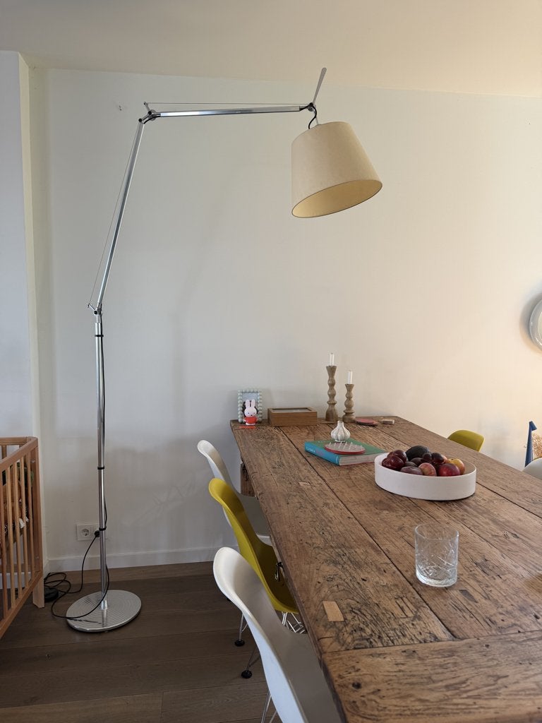 Artmide Tolomeo Mega Terra XL vloerlamp, Huis en Inrichting, Lampen | Vloerlampen, Ophalen, 200 cm of meer, Zo goed als nieuw