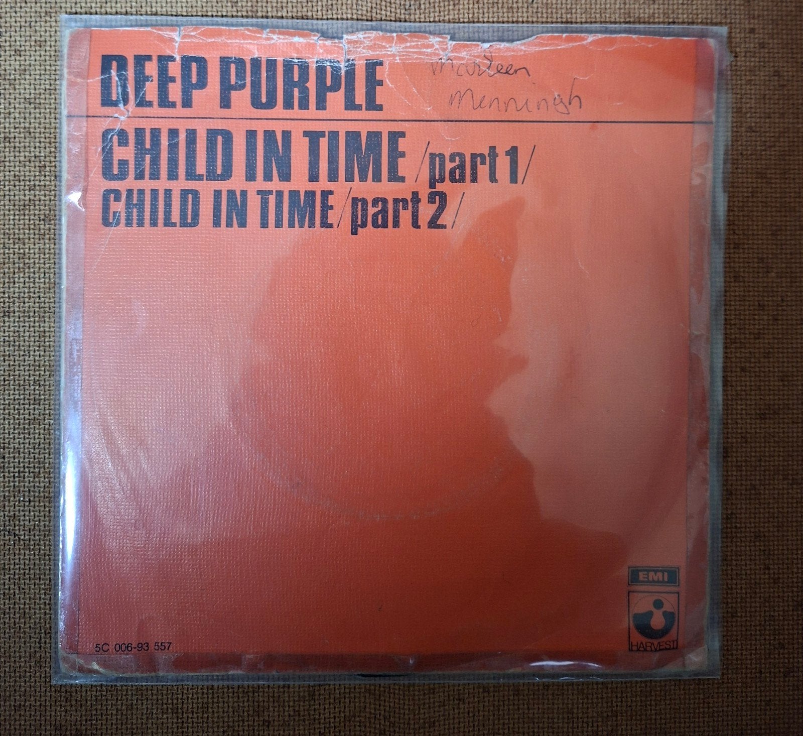 Deep purple  - Child in time  - Single is TOP, Ophalen of Verzenden, Gebruikt, 7 inch, Rock en Metal