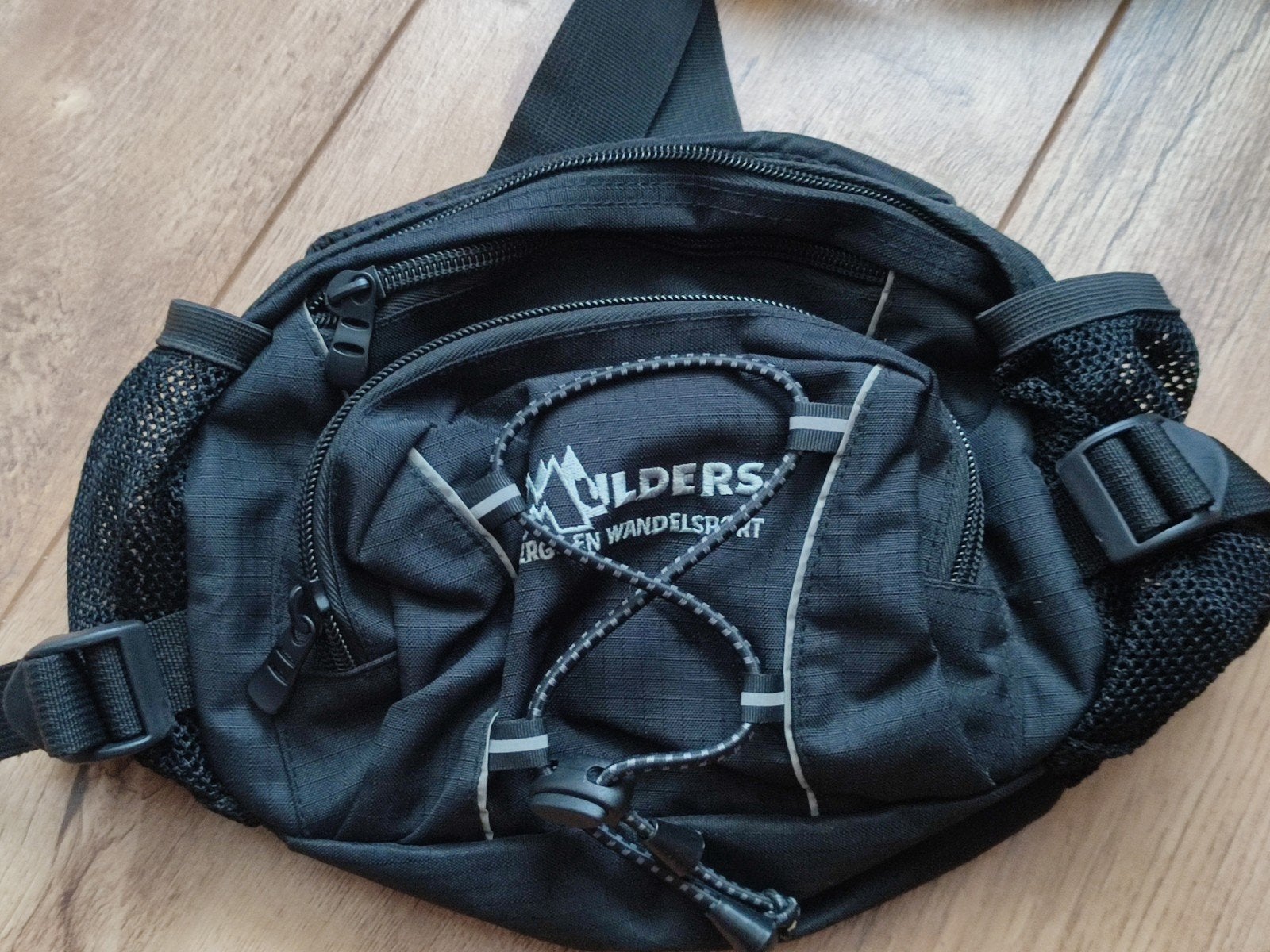 Heuptas / Buiktas wandelen bergsport outdoor zwart unisex, Overige merken, Minder dan 30 cm, 25 tot 40 cm, Ophalen of Verzenden