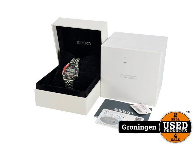 Seiko Digital Chronograph SMGG19P1 Rotocall Horloge | NETTE, Seiko, Zo goed als nieuw, Support@seiko.com, 5-11, Akasaka 2-chome
Minato-ku, Tokyo 107-0052
Japan