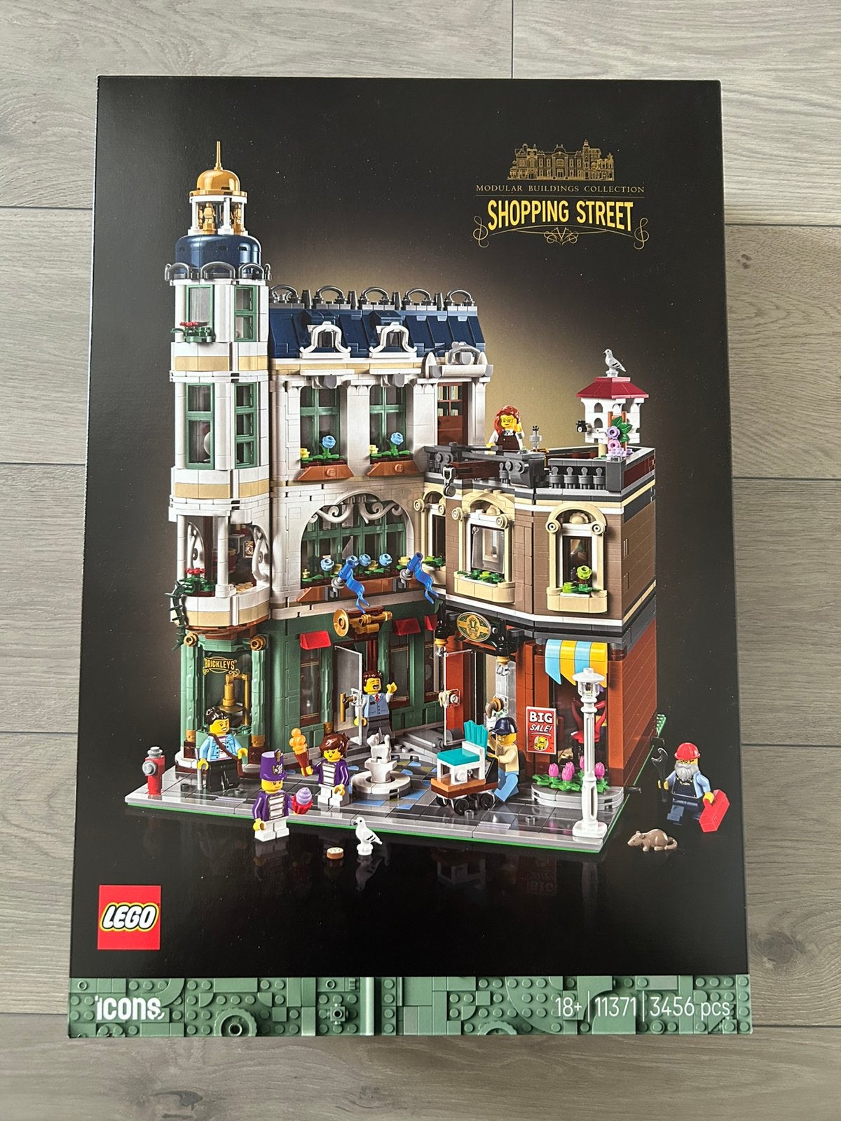 Lege doos LEGO Icons shopping street 11371, Kinderen en Baby's, Speelgoed | Duplo en Lego, Lego, Accessoire, Nieuw, Ophalen of Verzenden