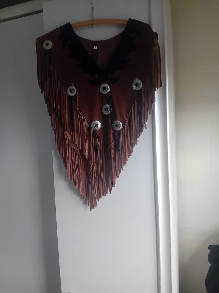 Country hesje  met Franjes en Munten, Kleding | Dames, Onbekend, Ophalen of Verzenden, Nieuw