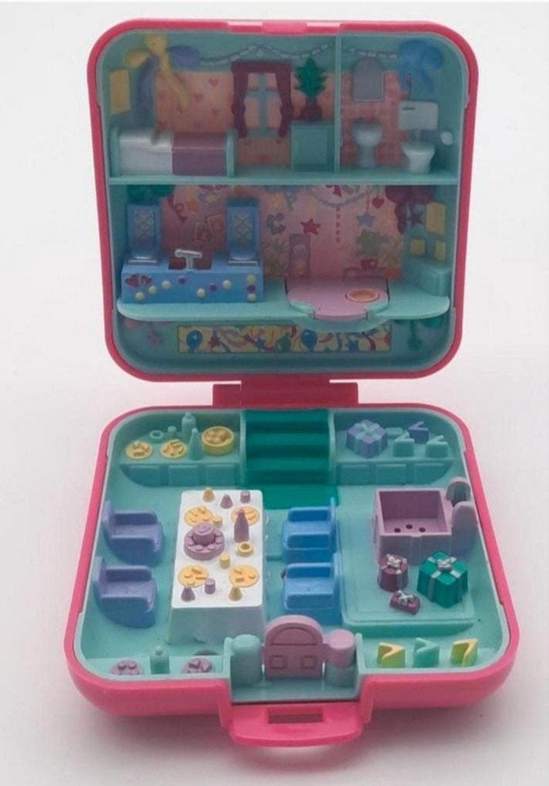 Vintage Polly Pocket Birthday Party Bluebird 1989, Ophalen of Verzenden, Gebruikt