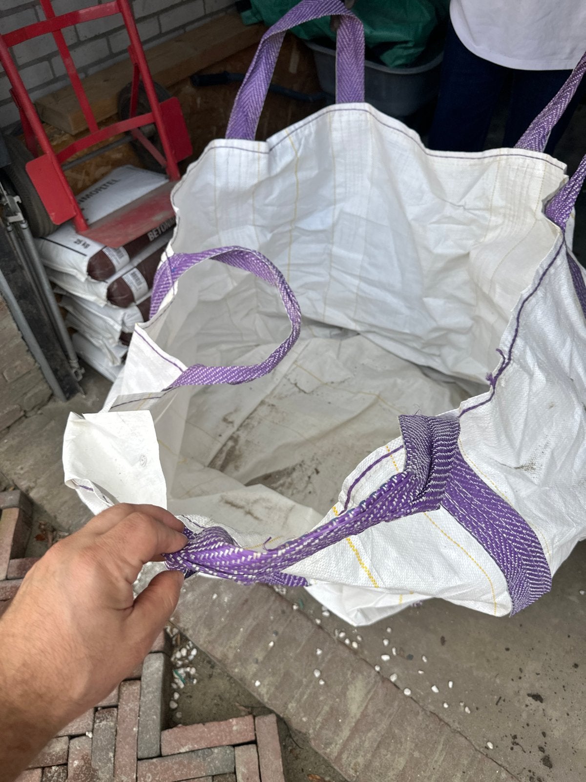 3 lege bigbags, gratis af te halen, Ophalen of Verzenden, Gebruikt