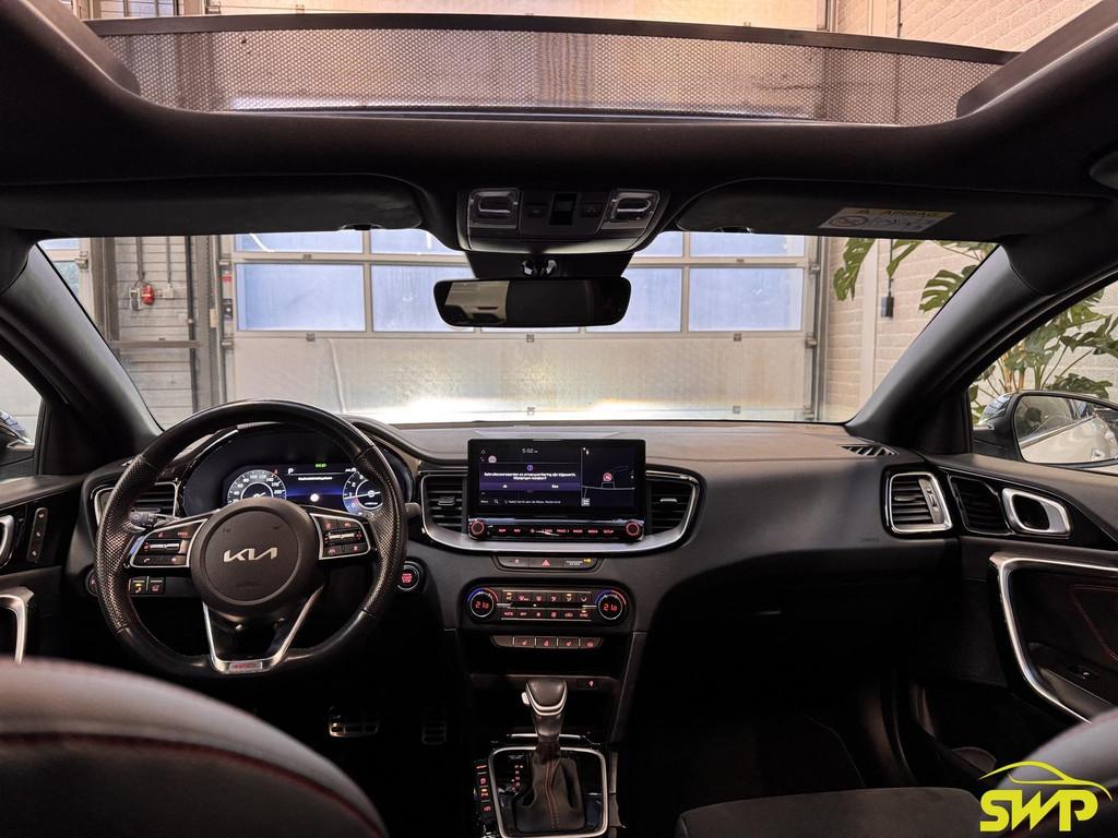 Kia ProCeed 1.6 T-GDi GT | Pano | JBL | Memory | Navi | Cam, Auto's, Gebruikt, Wit, Leder, 204 pk