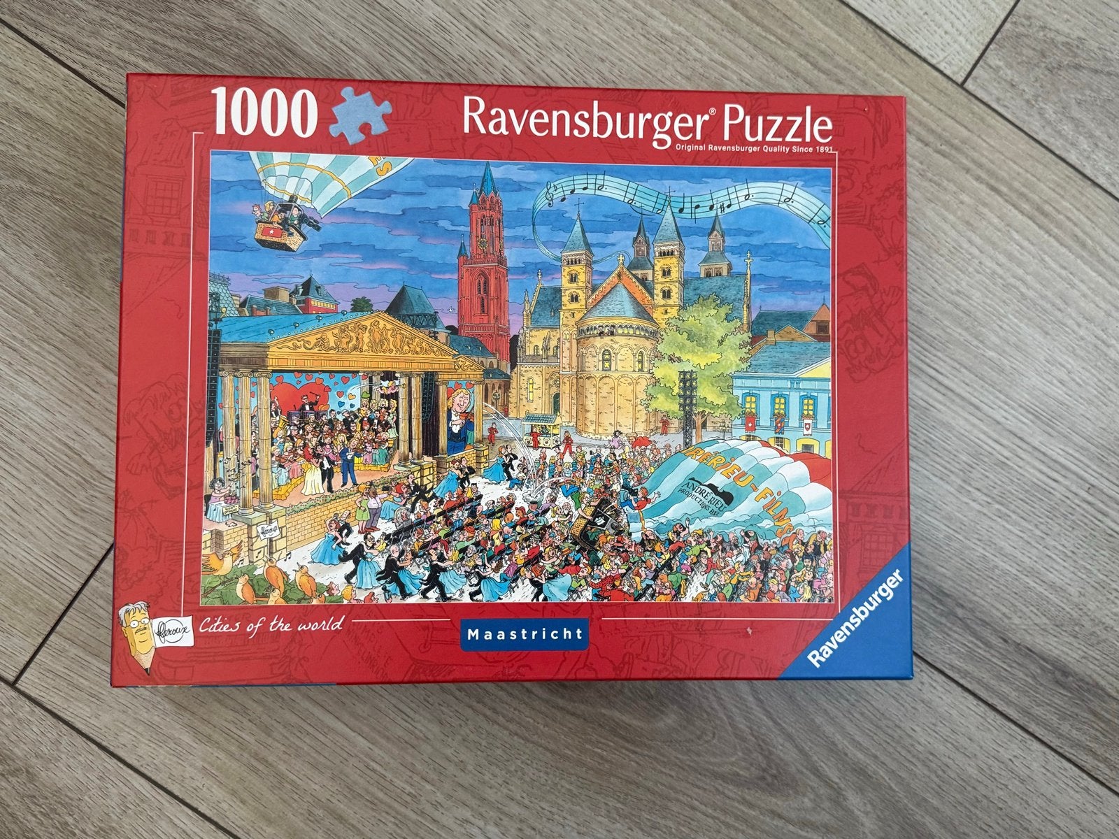 Ravensburger Legpuzzel 1000 stukjes - Maastricht, Ophalen of Verzenden, 500 t/m 1500 stukjes, Zo goed als nieuw, Legpuzzel