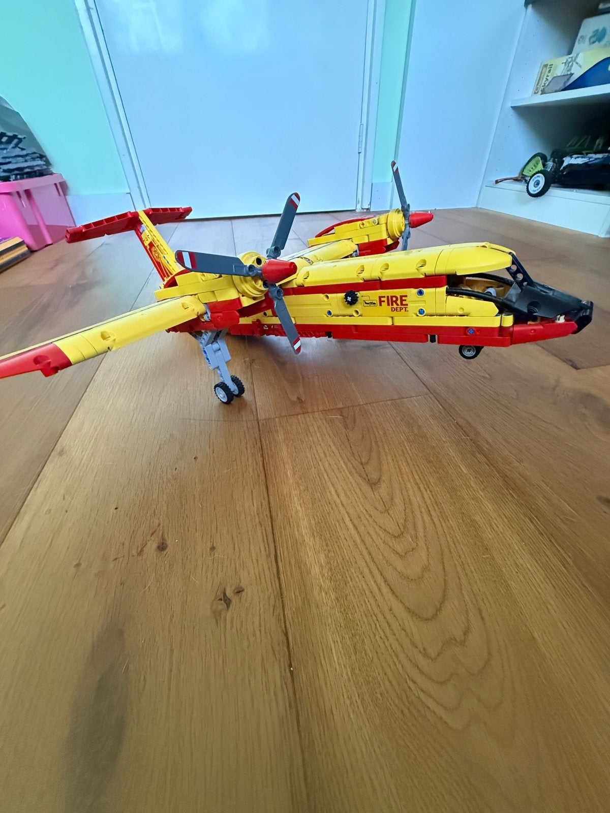LEGO Technic 42152 Brandweervliegtuig – Zeer goede staat, Ophalen, Lego, Zo goed als nieuw, Technic