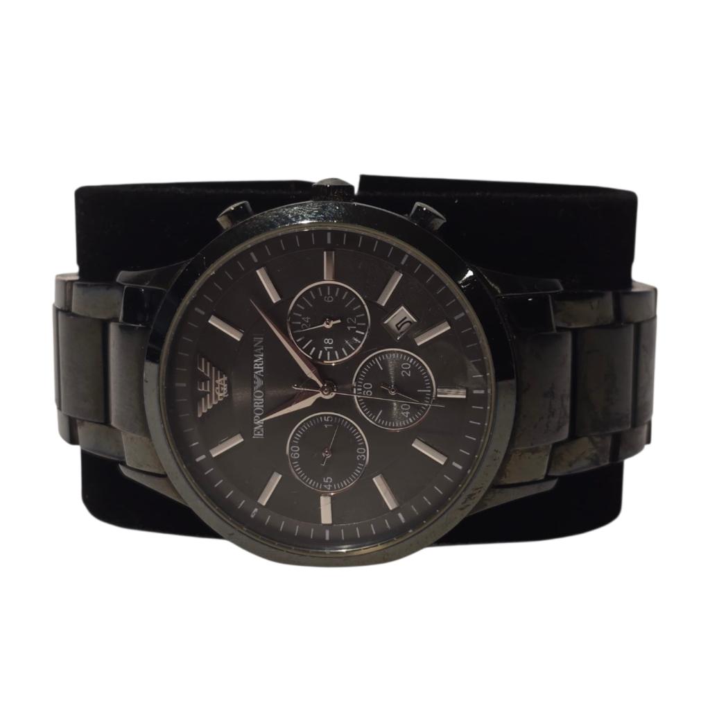 Armani Heren Horloge 2453 Zwart | incl. Doos, Emporio Armani, Gebruikt, Support@emporioarmani.com, 3-5 Via Borgonuovo
Milan 20121
Italy
