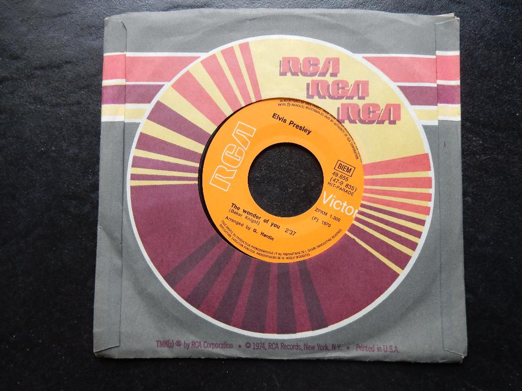 Elvis Presley - The wonder of you, Ophalen of Verzenden, Zo goed als nieuw, Pop