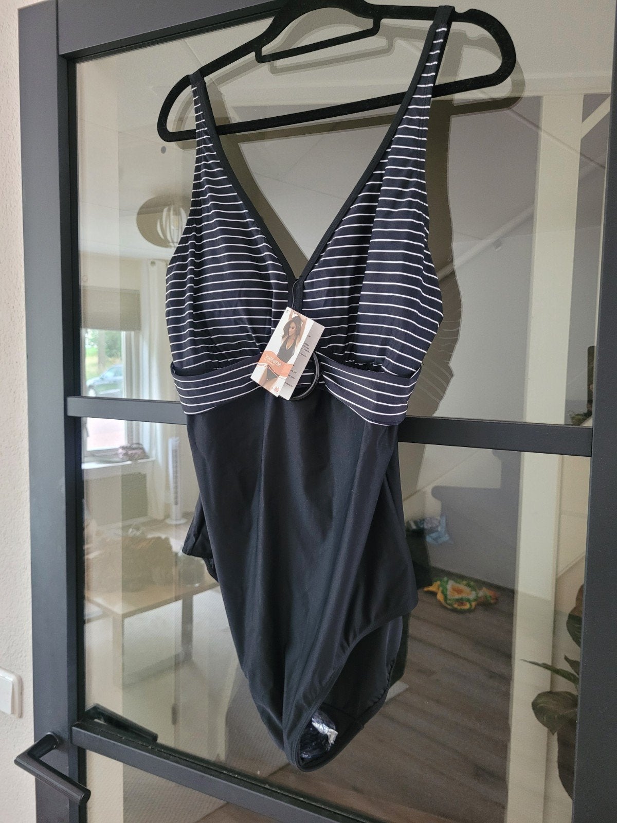Corrigerend badpak maat 48/ nieuw, Kleding | Dames, Badmode en Zwemkleding, Bonprix, Zwart, Nieuw, Badpak