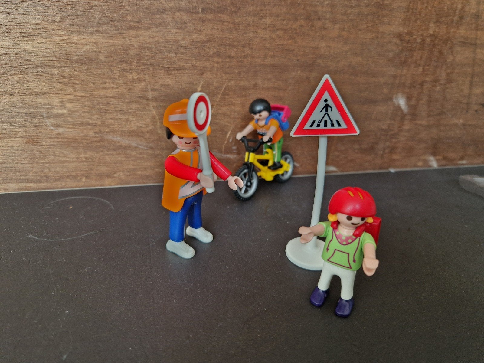 Playmobil 4328 - School oversteek, Ophalen, Gebruikt