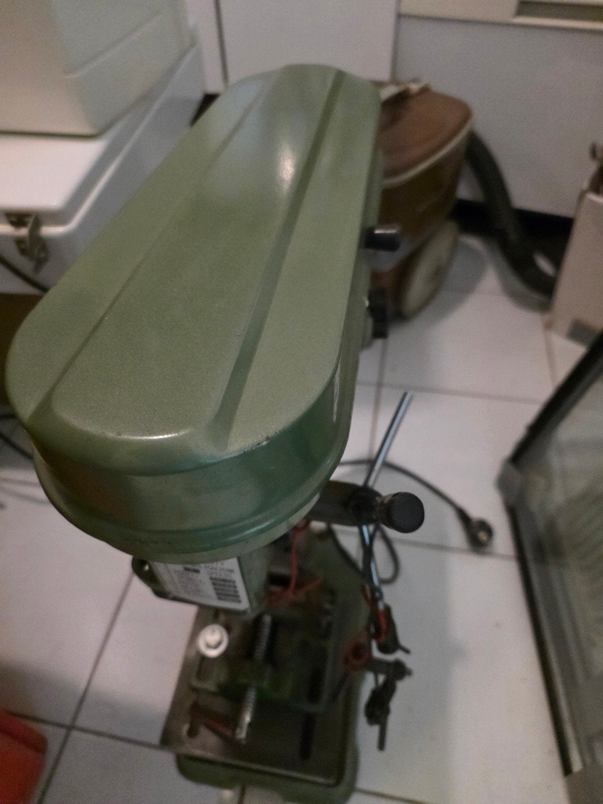 FERM Kolomboormachine - Gebruikt maar functioneel, Ophalen, Gebruikt, 400 tot 600 watt, Kolomboormachine