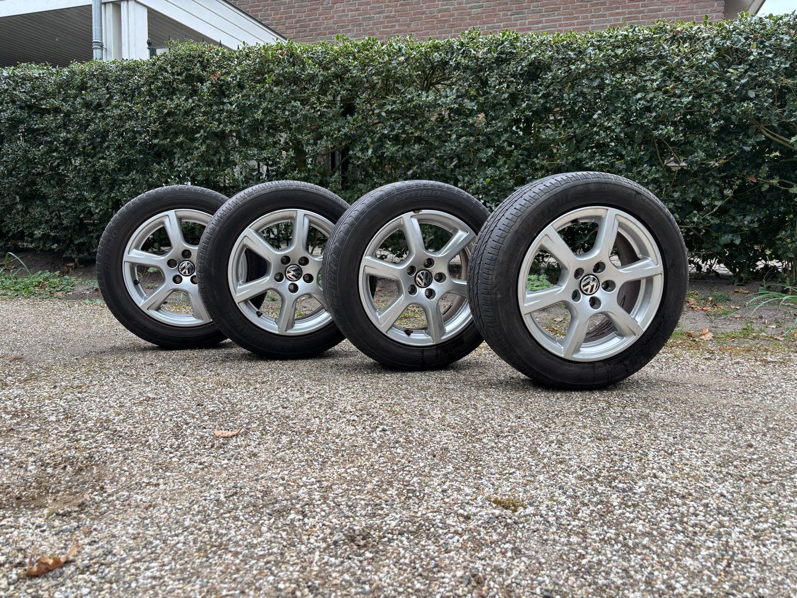 Originele Volkswagen Polo velgen (prijs voor totale set), Auto-onderdelen, Banden en Velgen, Ophalen, Gebruikt, Banden en Velgen