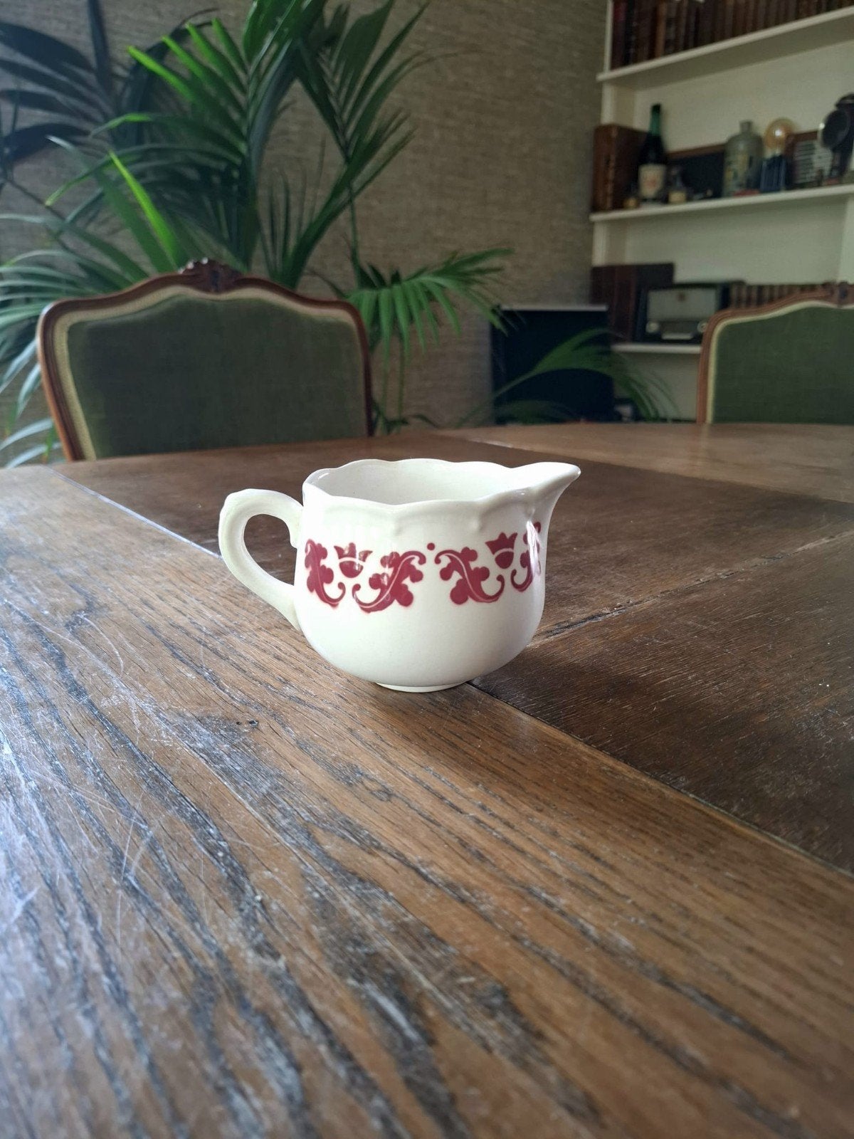 Melkkan Boch Eikenblad, Antiek en Kunst, Antiek | Servies los, Ophalen of Verzenden