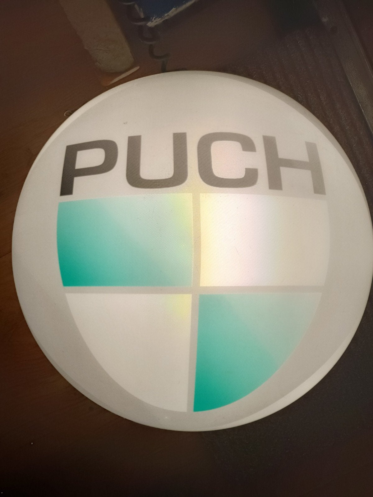 Puch Lichtbak - Originele Reclame voor Brommer/Scooter, Verzamelen, Ophalen of Verzenden