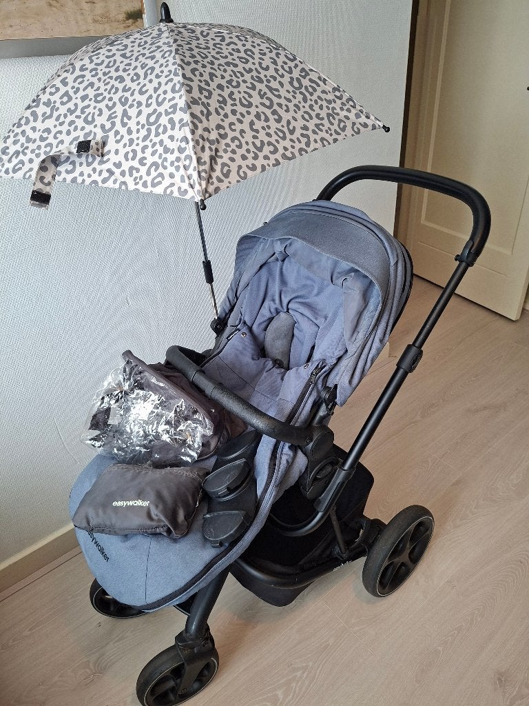 Easywalker Harvey 3 - 2 in 1 kinderwagen, Kinderen en Baby's, Kinderwagens en Combinaties, Gebruikt, Combiwagen, Verstelbare duwstang