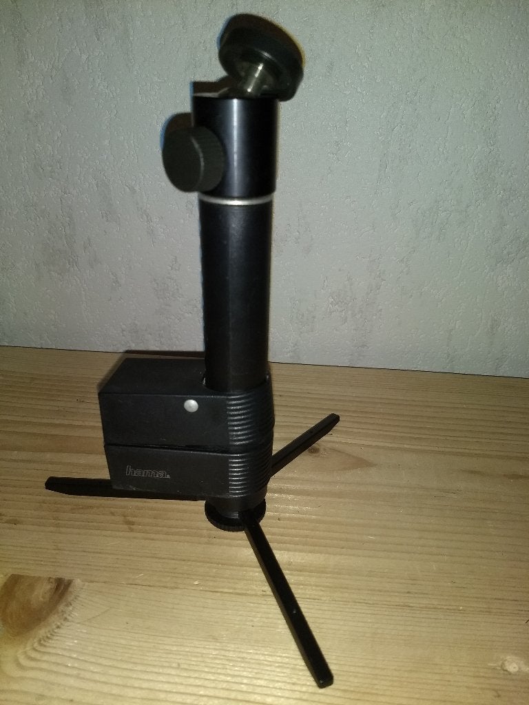 HAMA KLEM/TAFELSTATIEF, Ophalen, Zo goed als nieuw, Driepoot, Hama