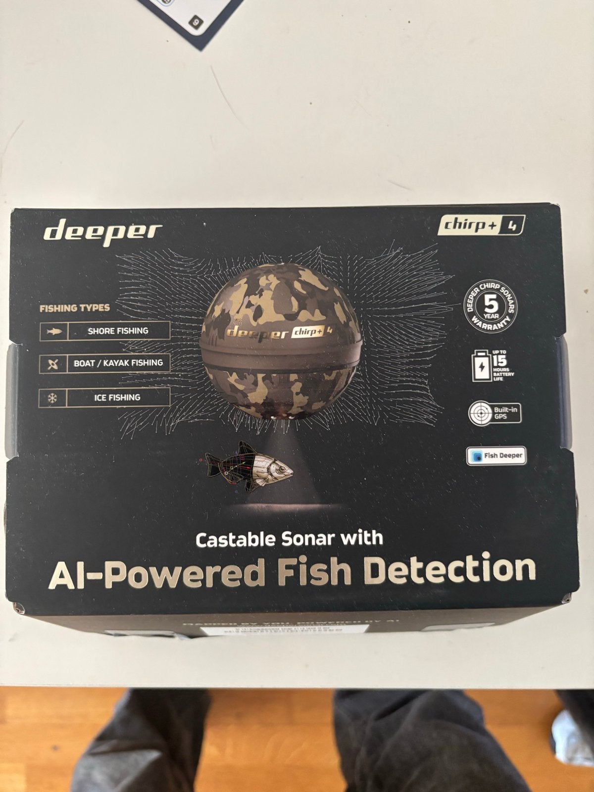 Deeper 4 chirp pro, Ophalen, Zo goed als nieuw, Overige typen