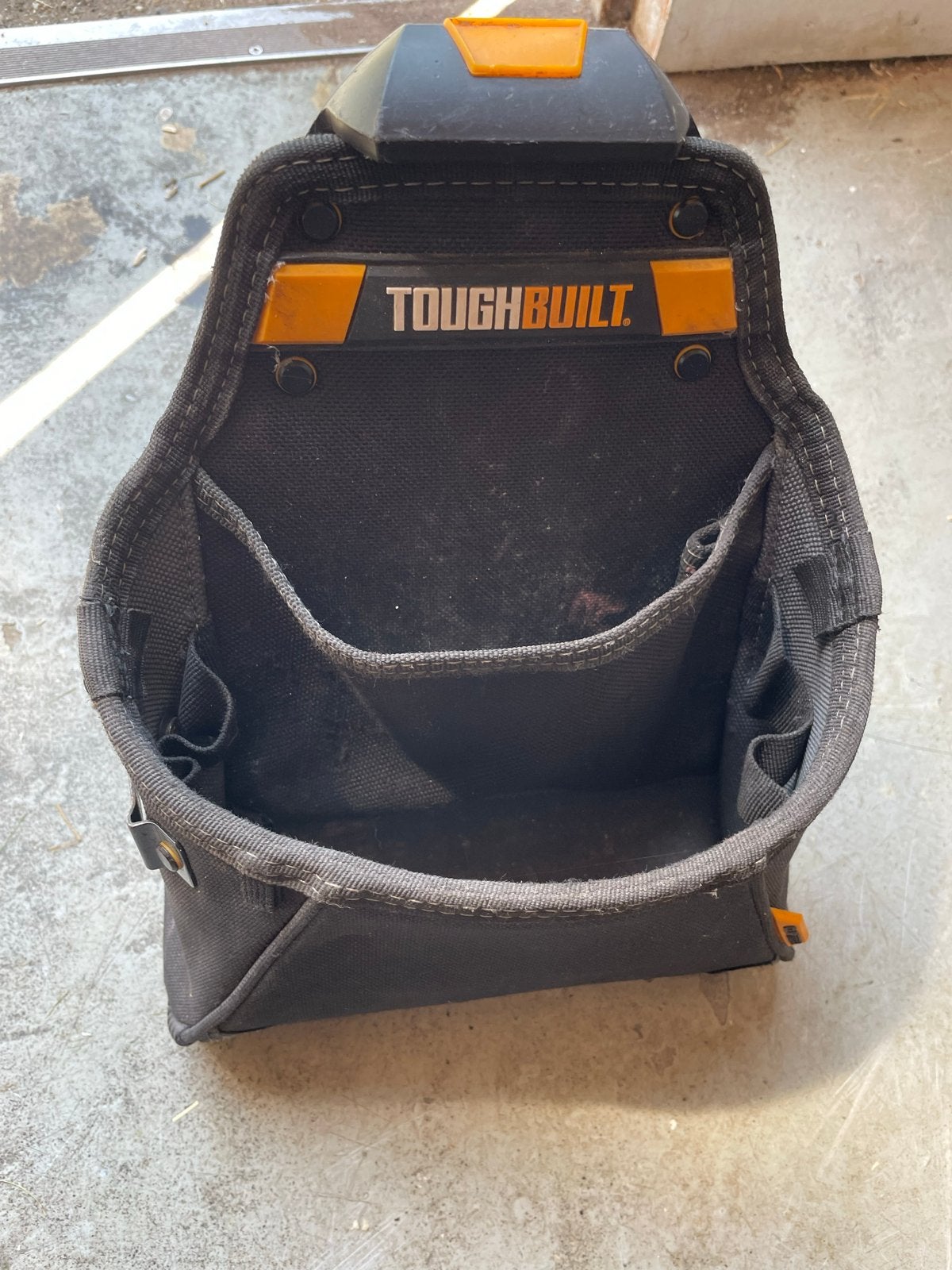 Toughbuilt Riem met Tussenstuk, 5 Clips & 2 Clip Bags, Ophalen of Verzenden, Gebruikt, Gereedschapsopslag, Overige merken