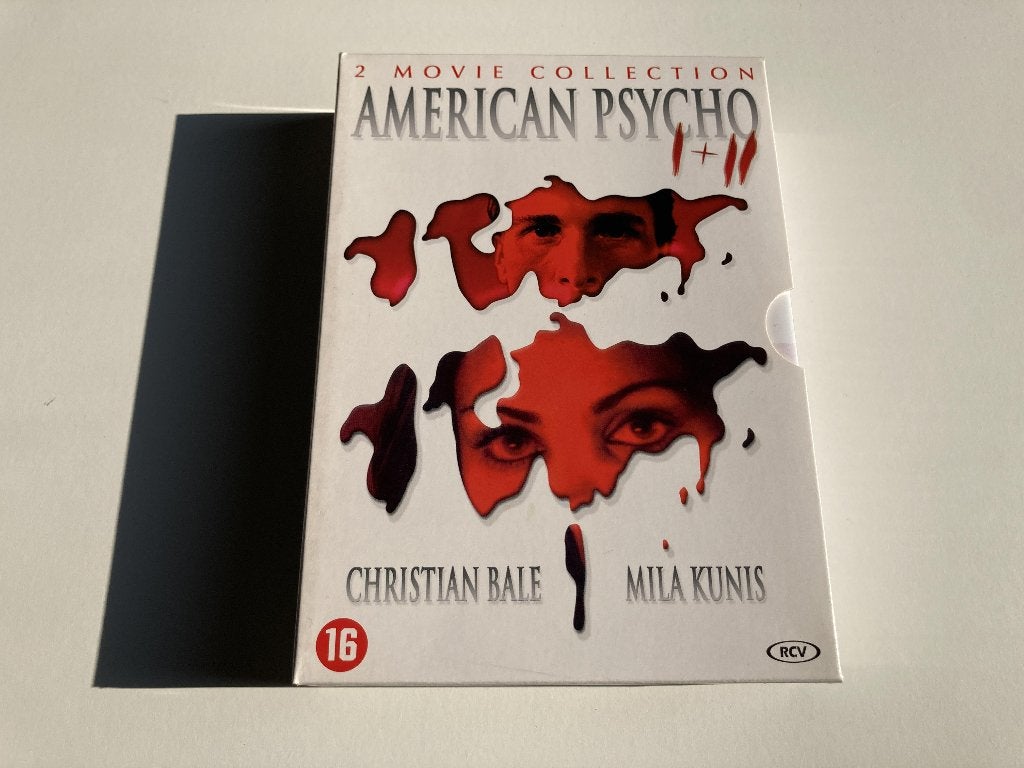 American Psycho 1 + 2 DVD, Vanaf 16 jaar, Ophalen of Verzenden, Zo goed als nieuw, Nederlands