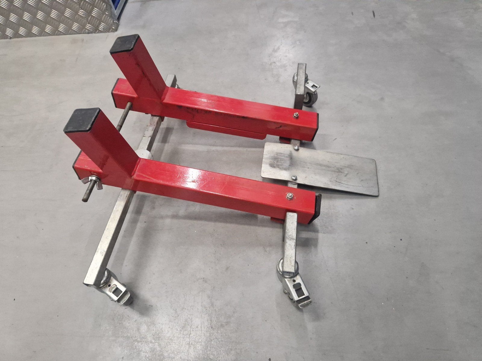 Motorfiets mover / motor dolly – verrijdbaar – stevig stalen, Ophalen of Verzenden
