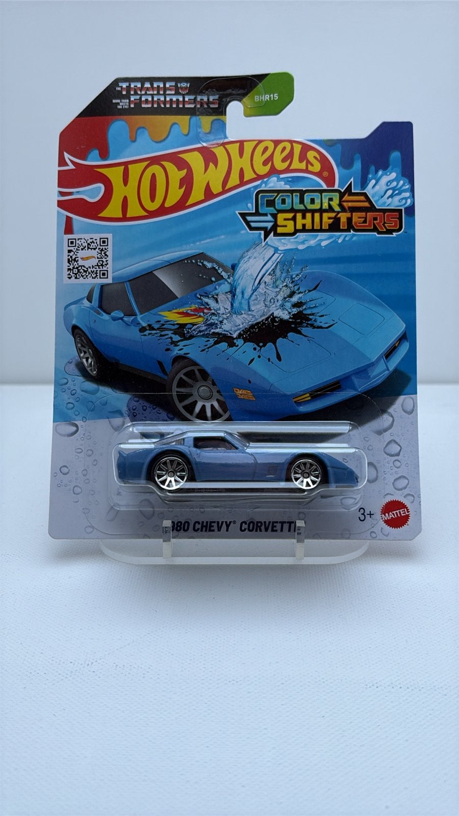 Hot Wheels Color Shifters '80 Chevy Corvette - Nieuw in verp, Auto, Nieuw, Ophalen of Verzenden, Mattel