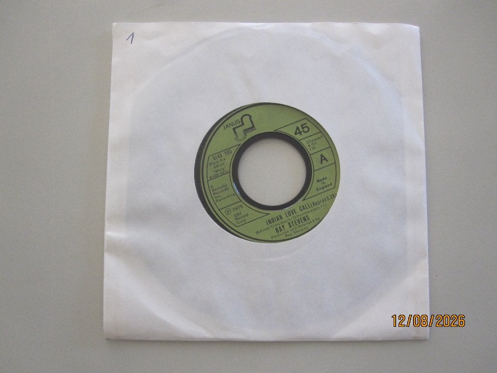 RAY STEVENS -  indian love - vinyl 7", Gebruikt, 7 inch, Ophalen of Verzenden, Rock en Metal