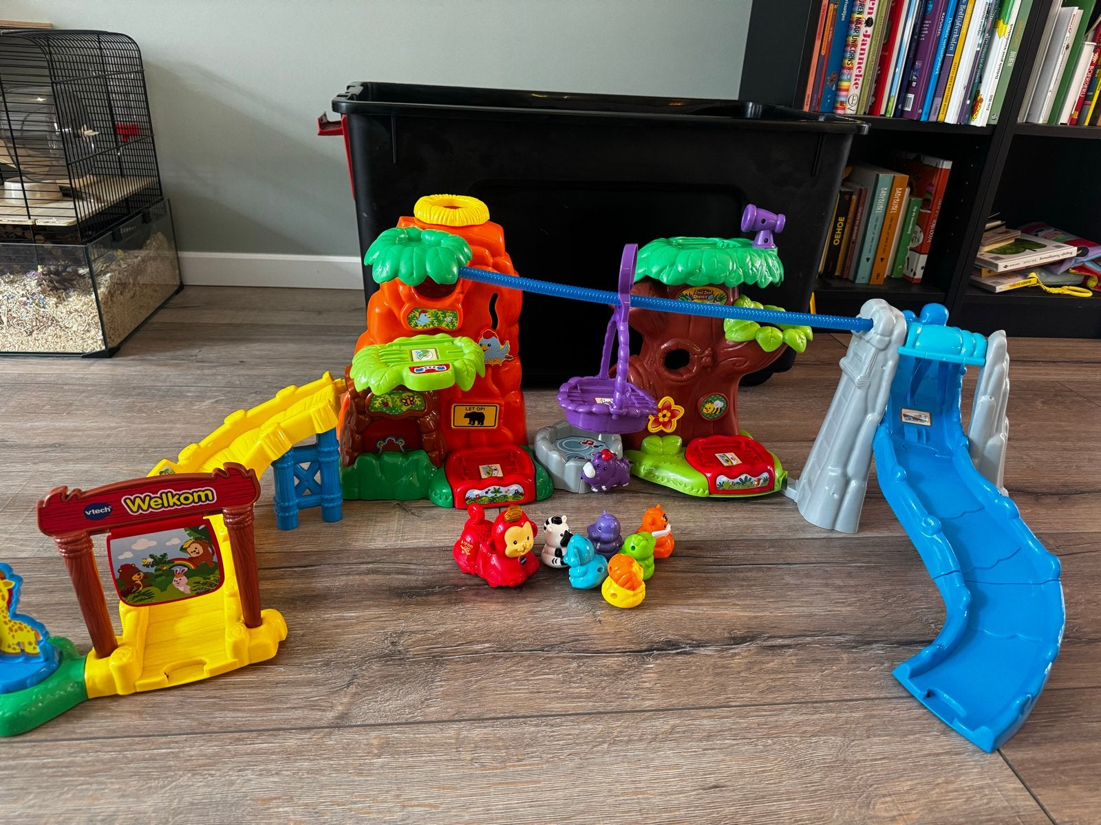 VTech Zoef Zoef Dieren Jungle Speelset, Ophalen of Verzenden, Gebruikt