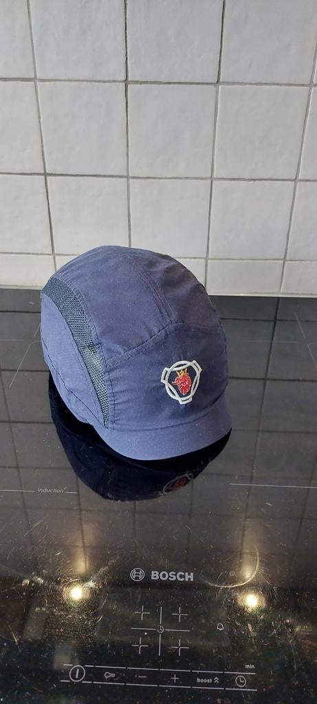 3M First Base helm Scania impulsiecap marineblauw, Ophalen of Verzenden, Zo goed als nieuw, One size fits all