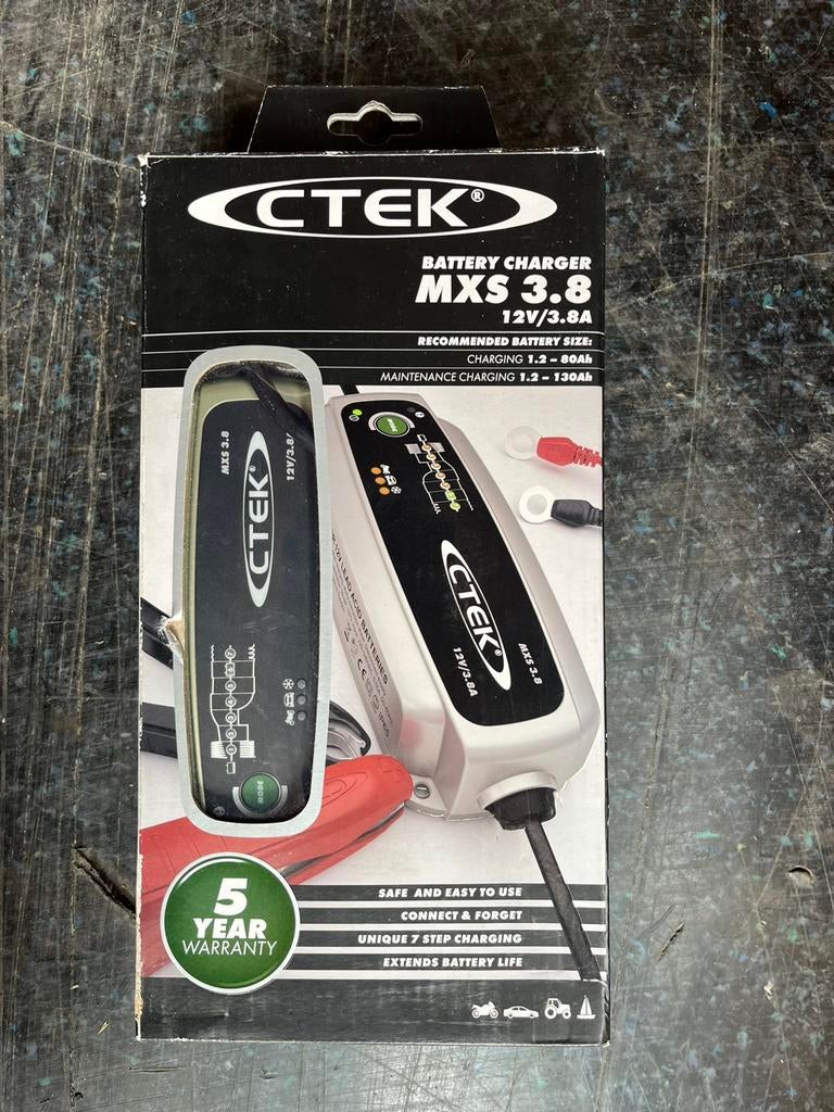 CTEK MXS 3.8 druppellader, Ophalen, Nieuw
