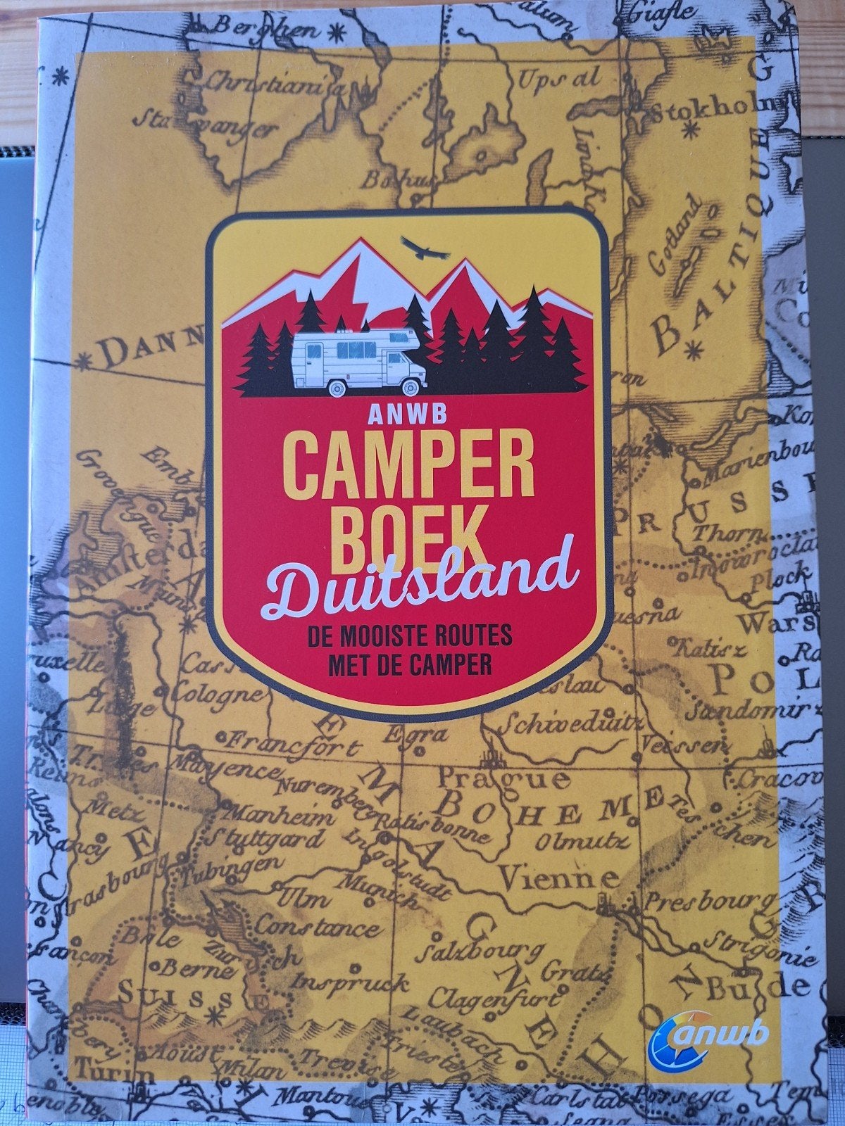 ANWB Camperboek Duitsland: Mooiste routes met de camper, Europa, Ophalen of Verzenden, Zo goed als nieuw, Reisgids of -boek