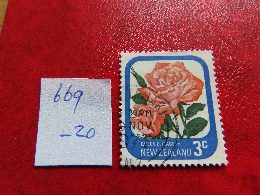 nw zeeland 669, Ophalen of Verzenden, Gestempeld