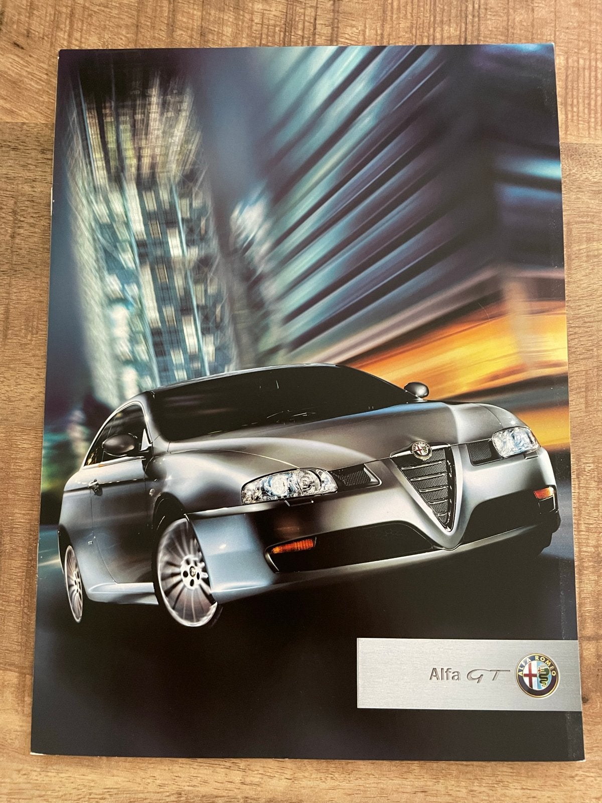 Alfa Romeo GT Brochure, Ophalen of Verzenden, Zo goed als nieuw, Alfa Romeo