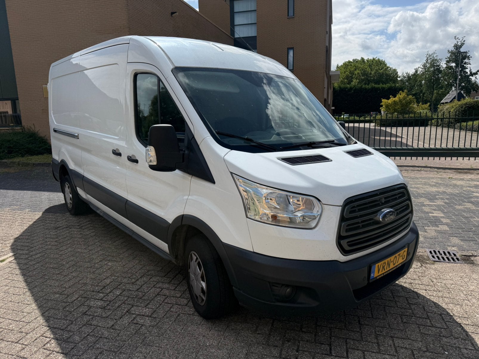 Ford Transit GB 310 L3h2 Tdci130pk FWD 2018 Wit motor defect, Auto's, Bestelauto's, Voorwielaandrijving, 1995 cc, Euro 6, 4 cilinders
