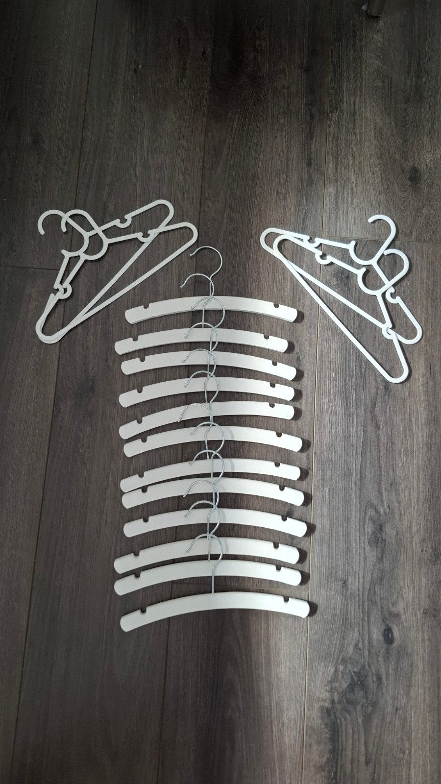 Witte houten kinderkledinghaakjes, Ophalen of Verzenden, Jongen of Meisje