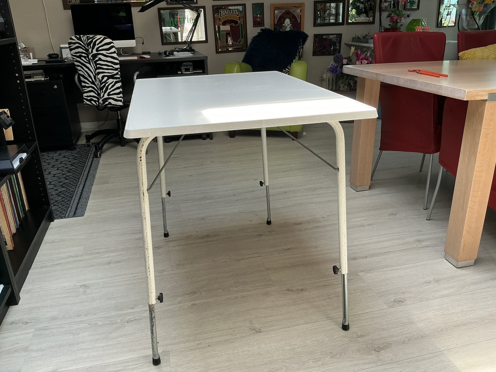 Kampeer tafel, Caravans en Kamperen, Kampeermeubelen, Ophalen, Gebruikt, Campingtafel