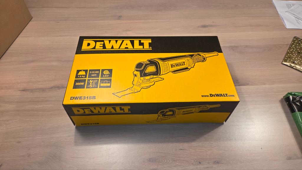 Nieuwe DeWalt Multitool Set met Opzetstukken en Tas, Ophalen of Verzenden, Nieuw