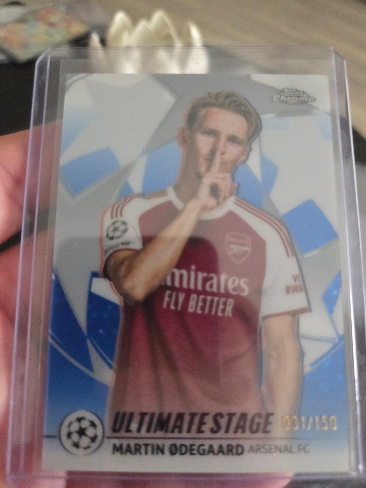 Topps Chrome Ultimate Stage Martin Ødegaard 031/150, Ophalen of Verzenden
