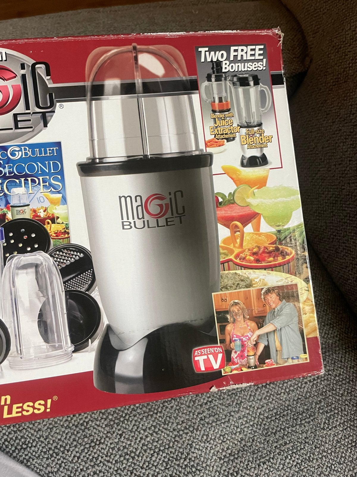 Magic Bullet Blender - 17-delige set met extra's, Nieuw, Ophalen of Verzenden, Vaatwasserbestendig, Minder dan 1 liter